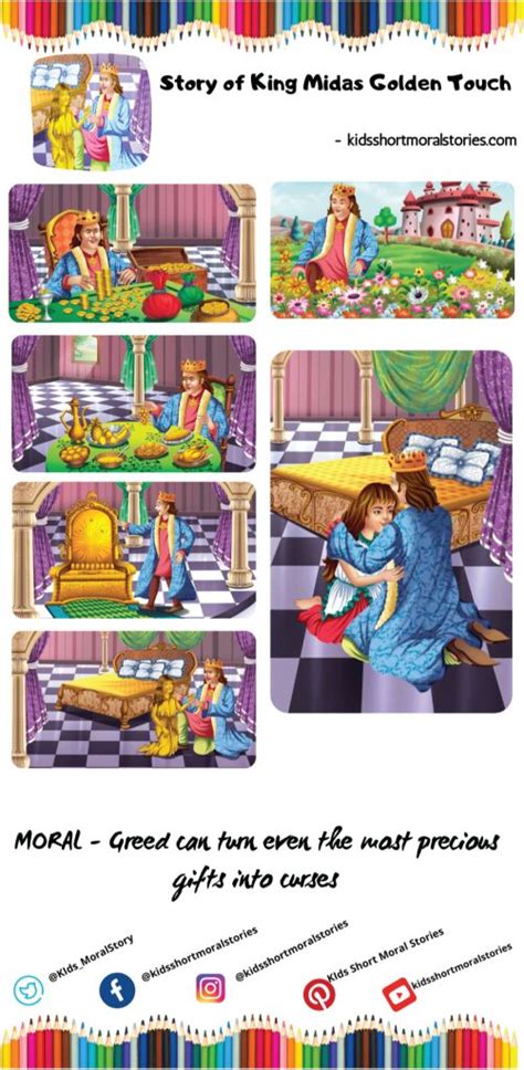 the golden touch story writing|King Midas and the Golden Touch.